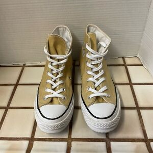 Converse White High-Top Sneakers